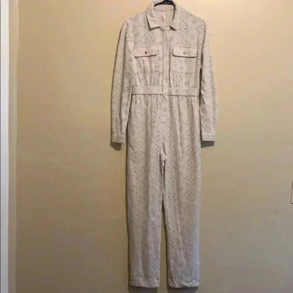 - Free People Set The Tone Jumpsuit - Picture 6 of 10